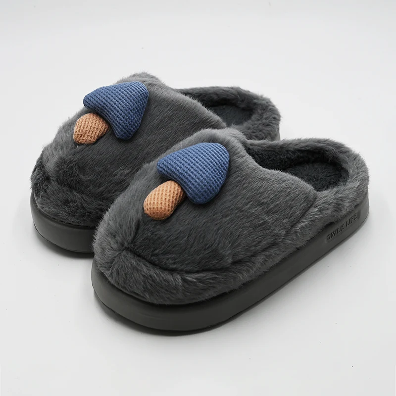Mushroom Cotton Slippers