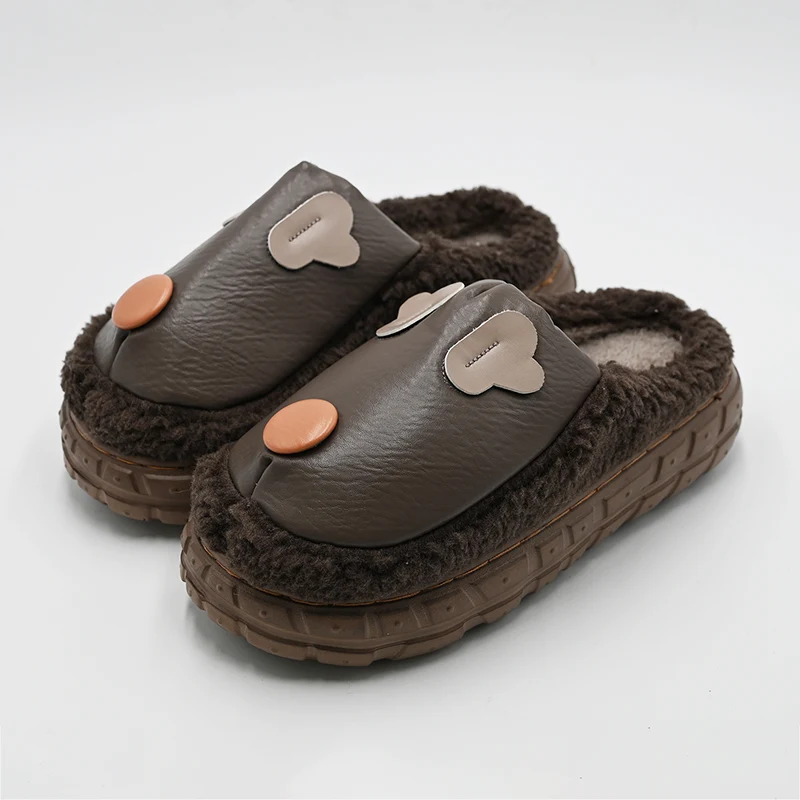 Little Monster Cotton Sidlippers